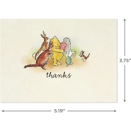 Hallmark Disney Winnie the Pooh Thank You Notes