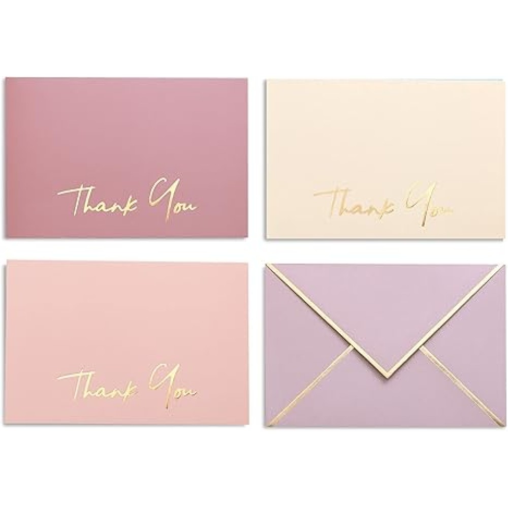 High-end Thank You Cards with Envelopes