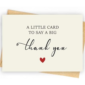 Thank You Cards Notes with Envelopes