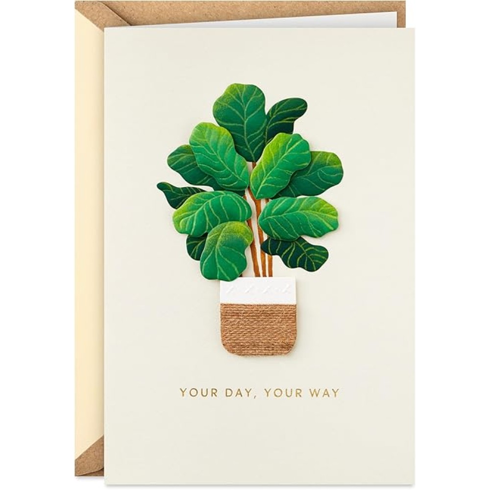 Hallmark Signature Card for Birthday