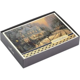 Hallmark Thomas Kinkade Boxed Christmas Cards